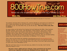 Tablet Screenshot of 800howtrue.com
